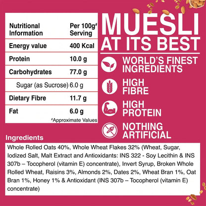 Bagrry's Swiss Style Muesli - Distacart