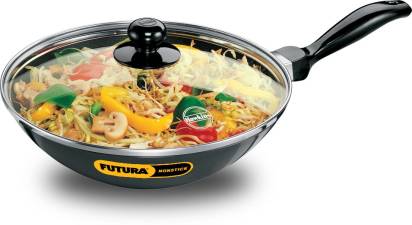 Hawkins Futura Non-stick Deep Fry Pan with Glass Lid 2 L (NDL20G) - Distacart