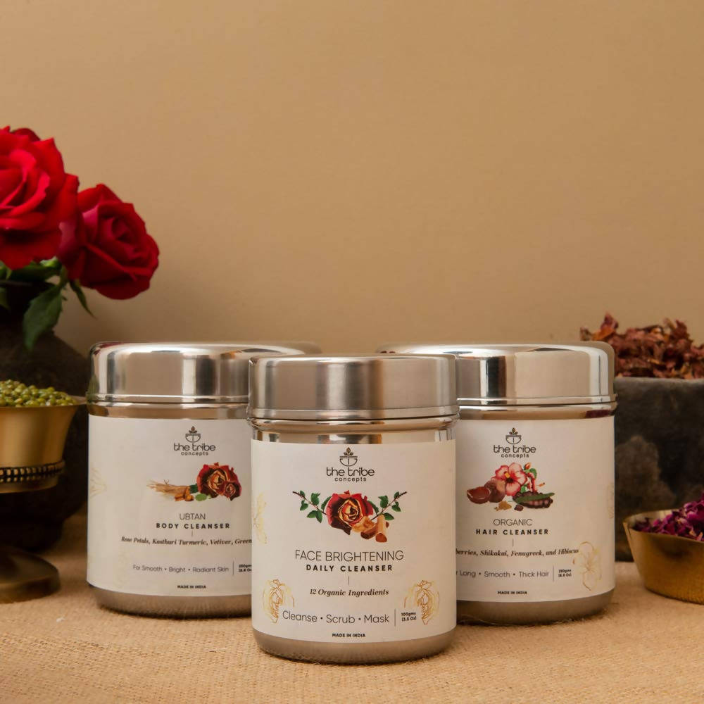 The Tribe Concepts Top-To-Toe Cleanser Kit - Distacart