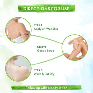 Mamaearth Neem Body Scrub For Skin Purification - Distacart