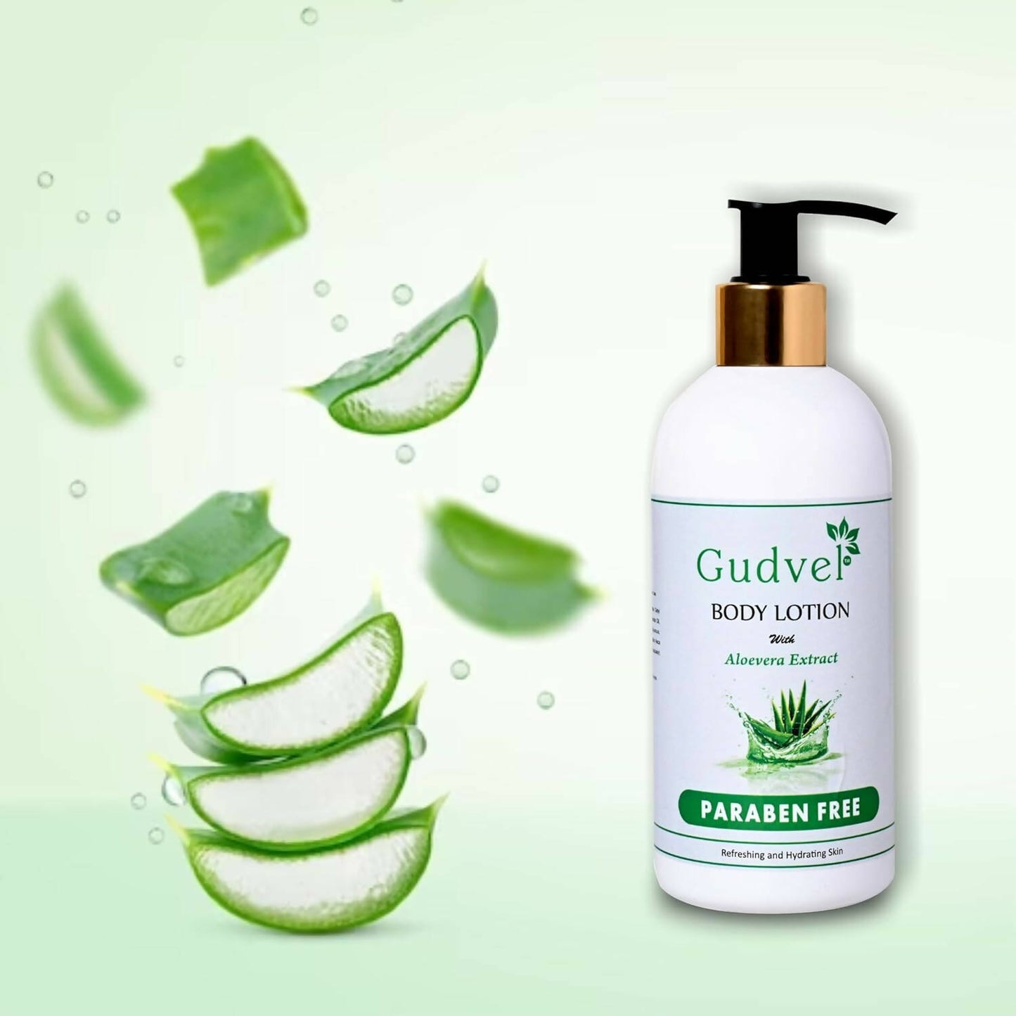 Gudvel Aloe Vera Body Lotion - Distacart