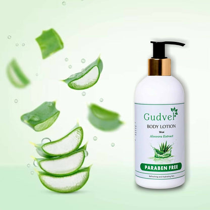 Gudvel Aloe Vera Body Lotion - Distacart