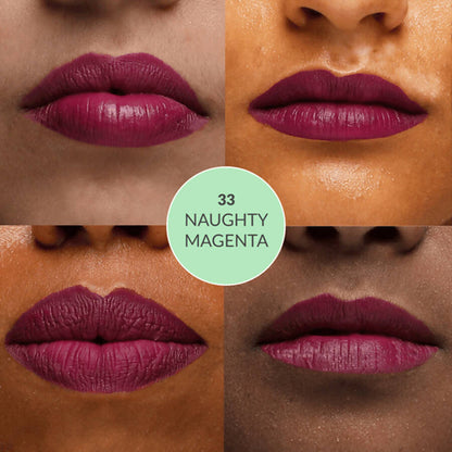 Disguise Feather-Light Matte Liquid Lip Cream - Naughty Magenta 33 - Distacart