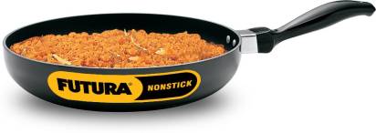 Hawkins Futura Non-stick Rounded Sides Frying Pan 26 cm Diameter 1 L (NF26R) - Distacart