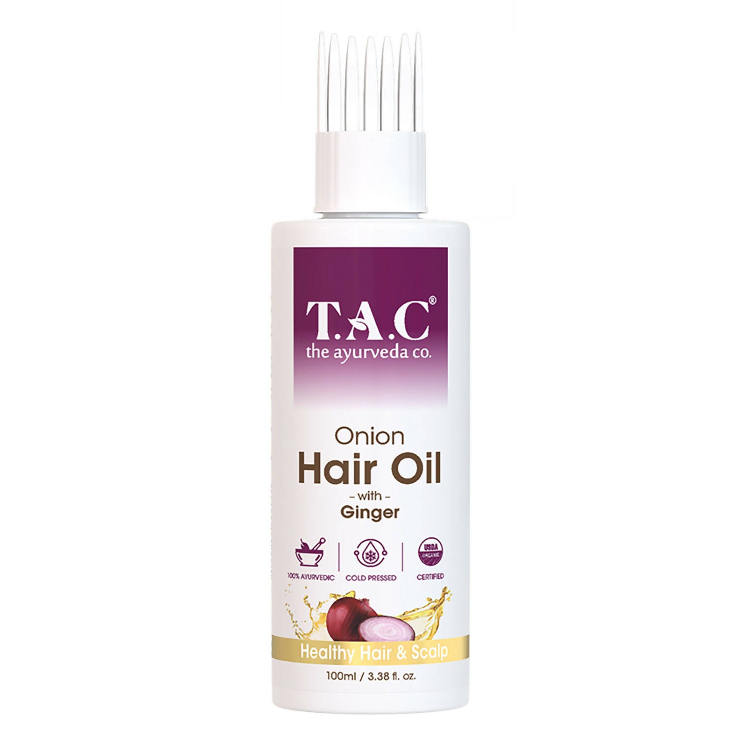 TAC - The Ayurveda Co. Onion Hair Oil for Hair Growth - Distacart