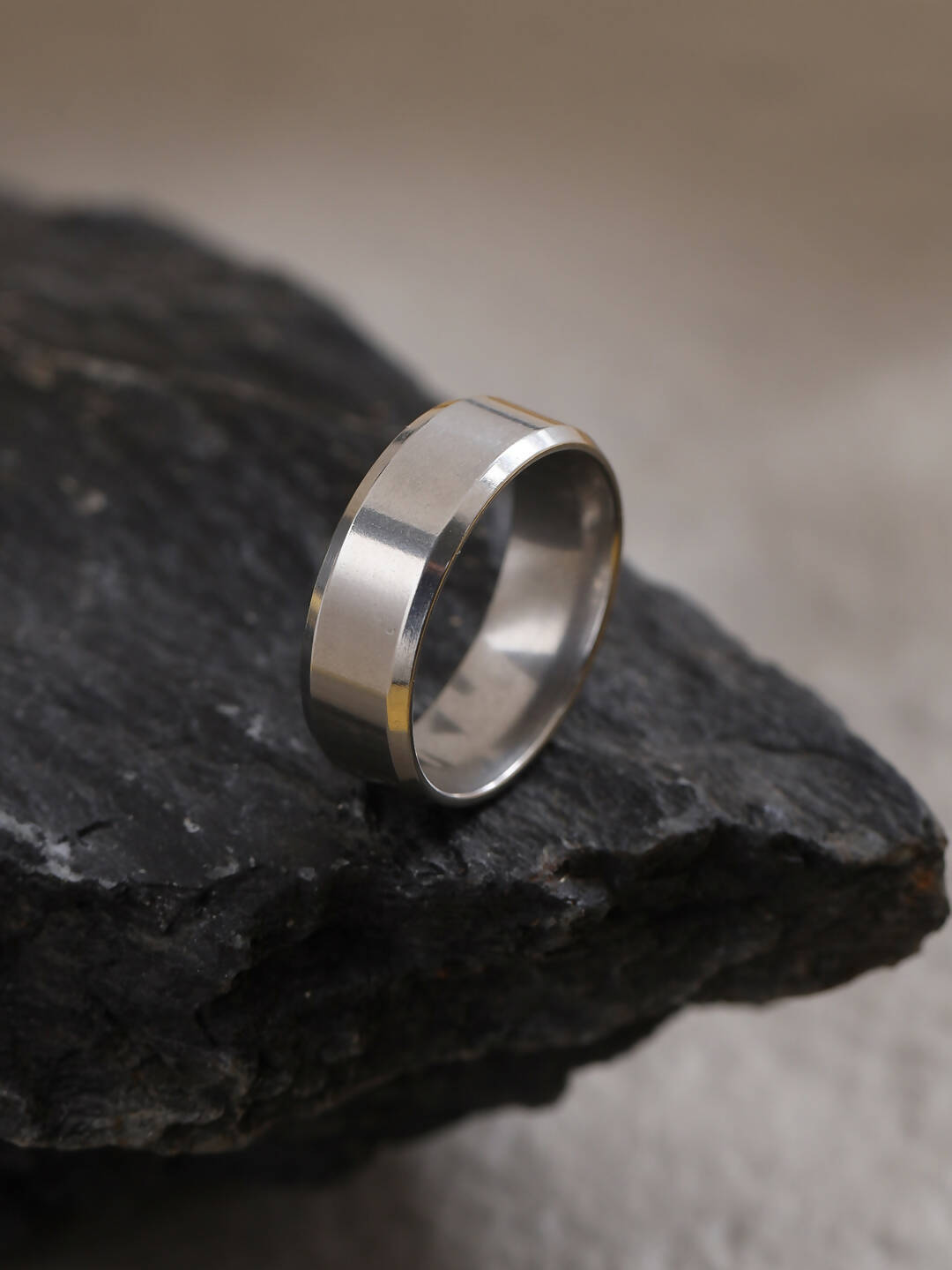 NVR Men's Stainless Steel Finger Ring - Distacart
