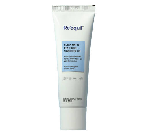 Buy Re'equil Ultra Matte Dry Touch Sunscreen Gel SPF 50 PA++++ Online ...
