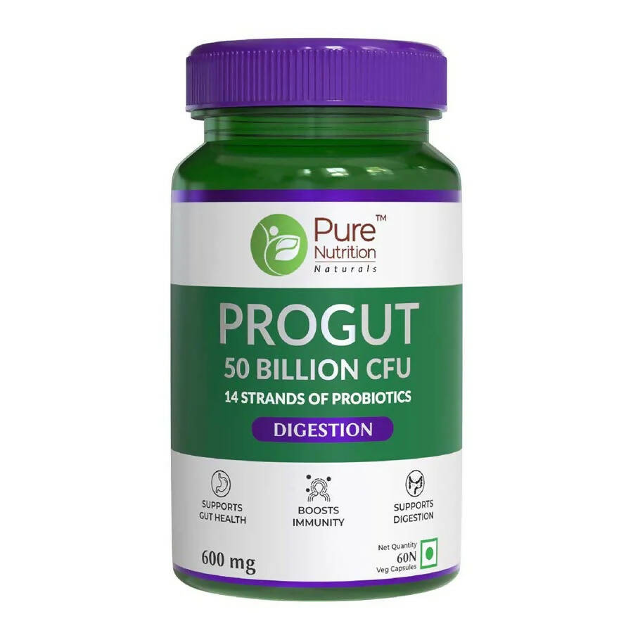 Pure Nutrition Progut Veg Capsules - Distacart