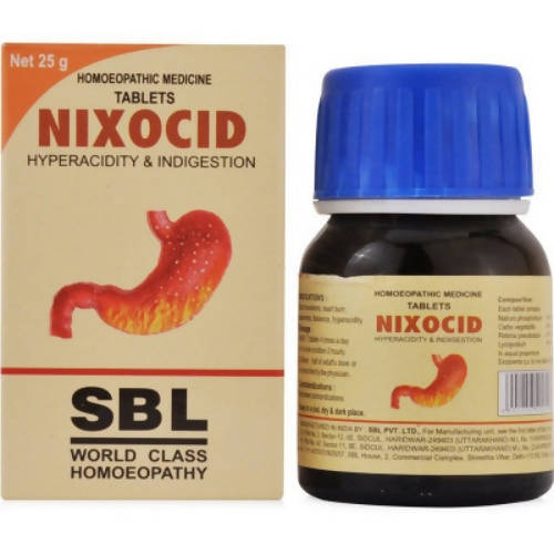 SBL Homeopathy Nixocid Tablets - Distacart