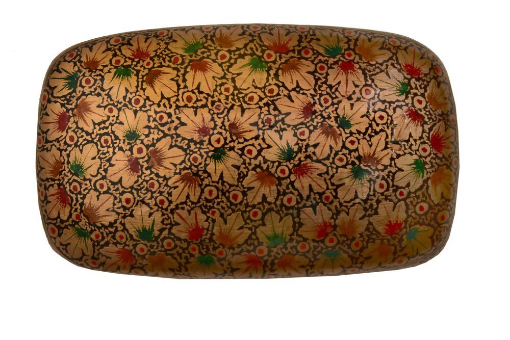 Nizalia Assorted Golden Chinar Oval Box