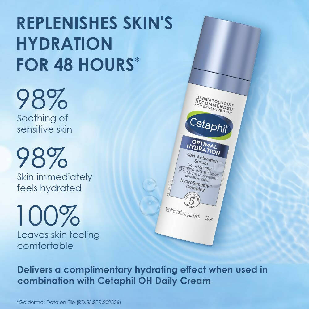 Cetaphil Optimal Hydration 48h Activation Serum - Distacart