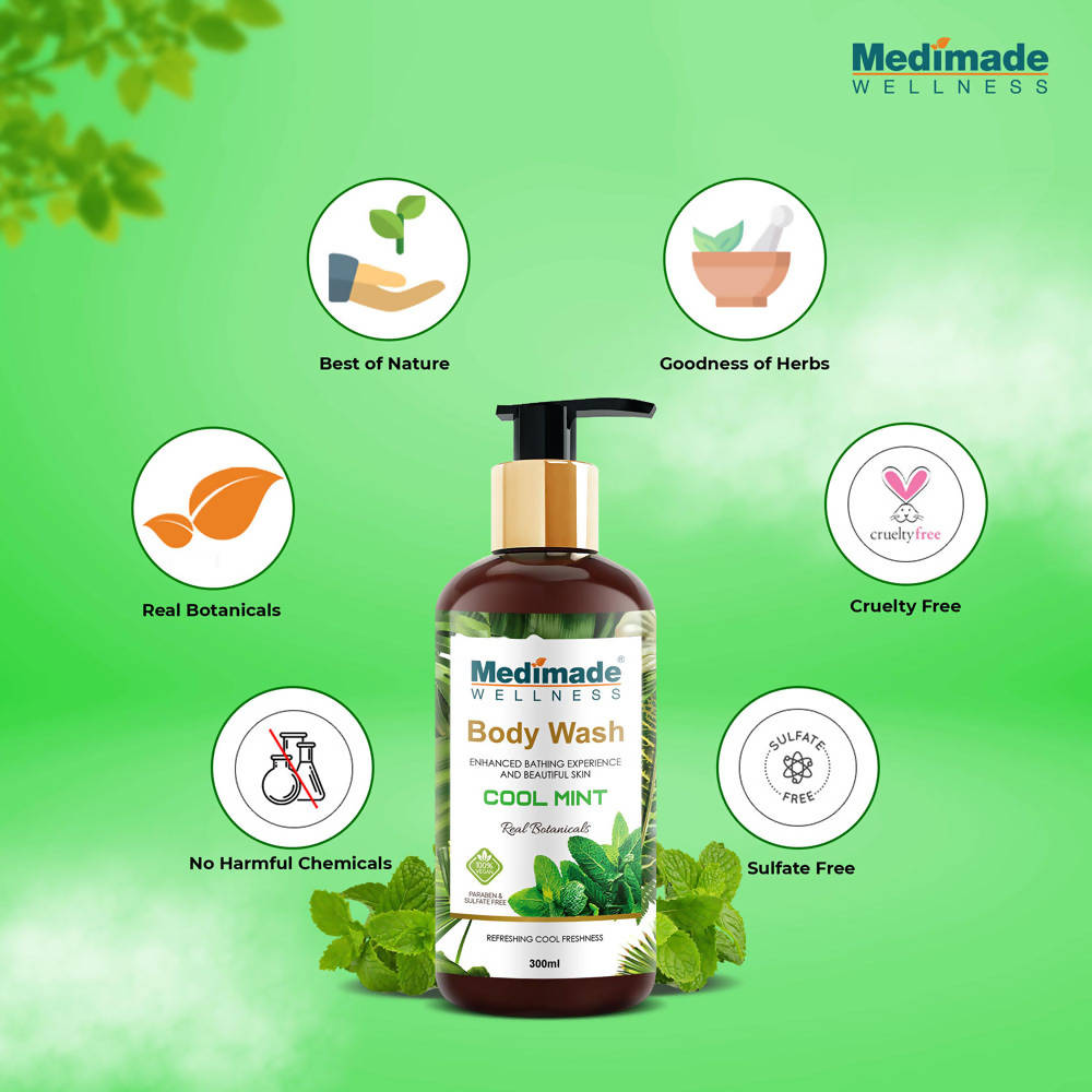 Medimade Wellness Cool Mint Body Wash - Distacart