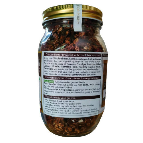 Thenibblebox Belgian Dark Chocolate Granola - Distacart