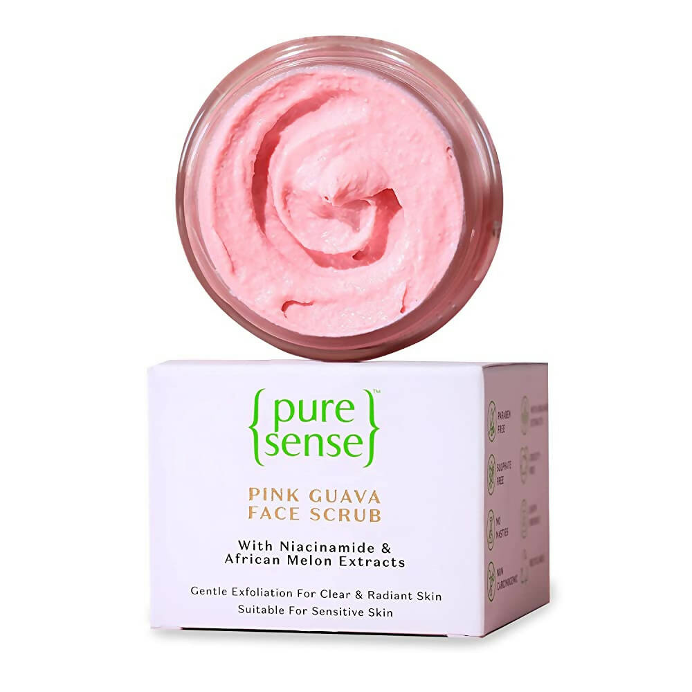 PureSense Pink Guava Face Scrub - Distacart