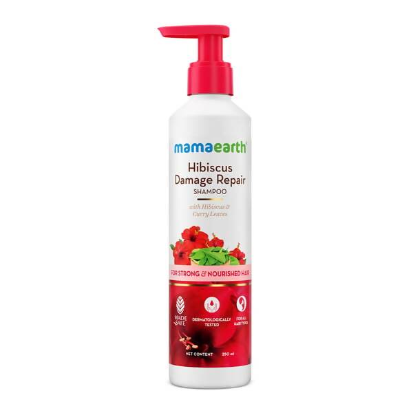 Mamaearth Hibiscus Damage Repair Shampoo - Distacart