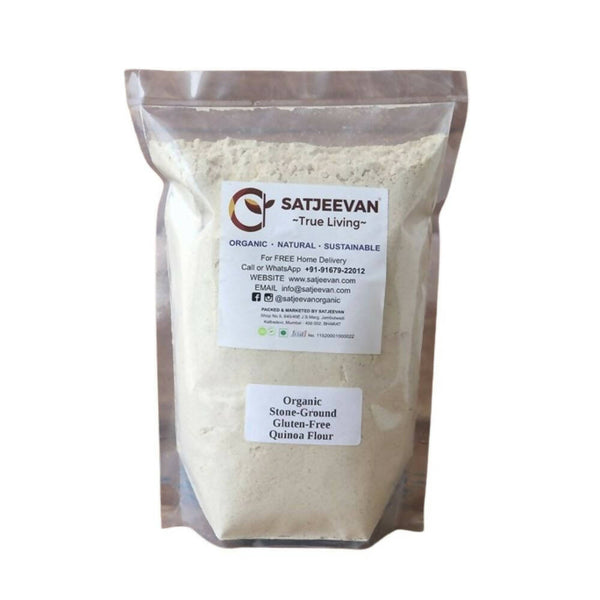 Satjeevan Organic Stone-Ground Quinoa Flour - Distacart