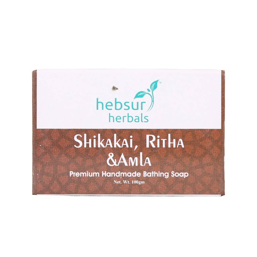 Hebsur Herbals Shikakai Ritha & Amla Soap - Distacart