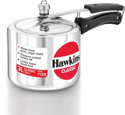 Hawkins Classic 3 L Tall Pressure Cooker (CL3T) - Distacart
