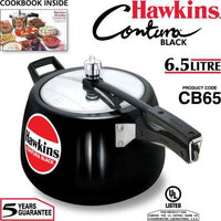 Thumbnail for Hawkins Contura Black 6.5 L Pressure Cooker (CB65) - Distacart