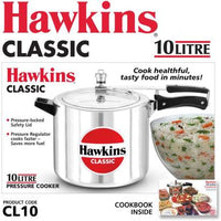 Thumbnail for Hawkins Classic 10 L Pressure Cooker (CL10) - Distacart