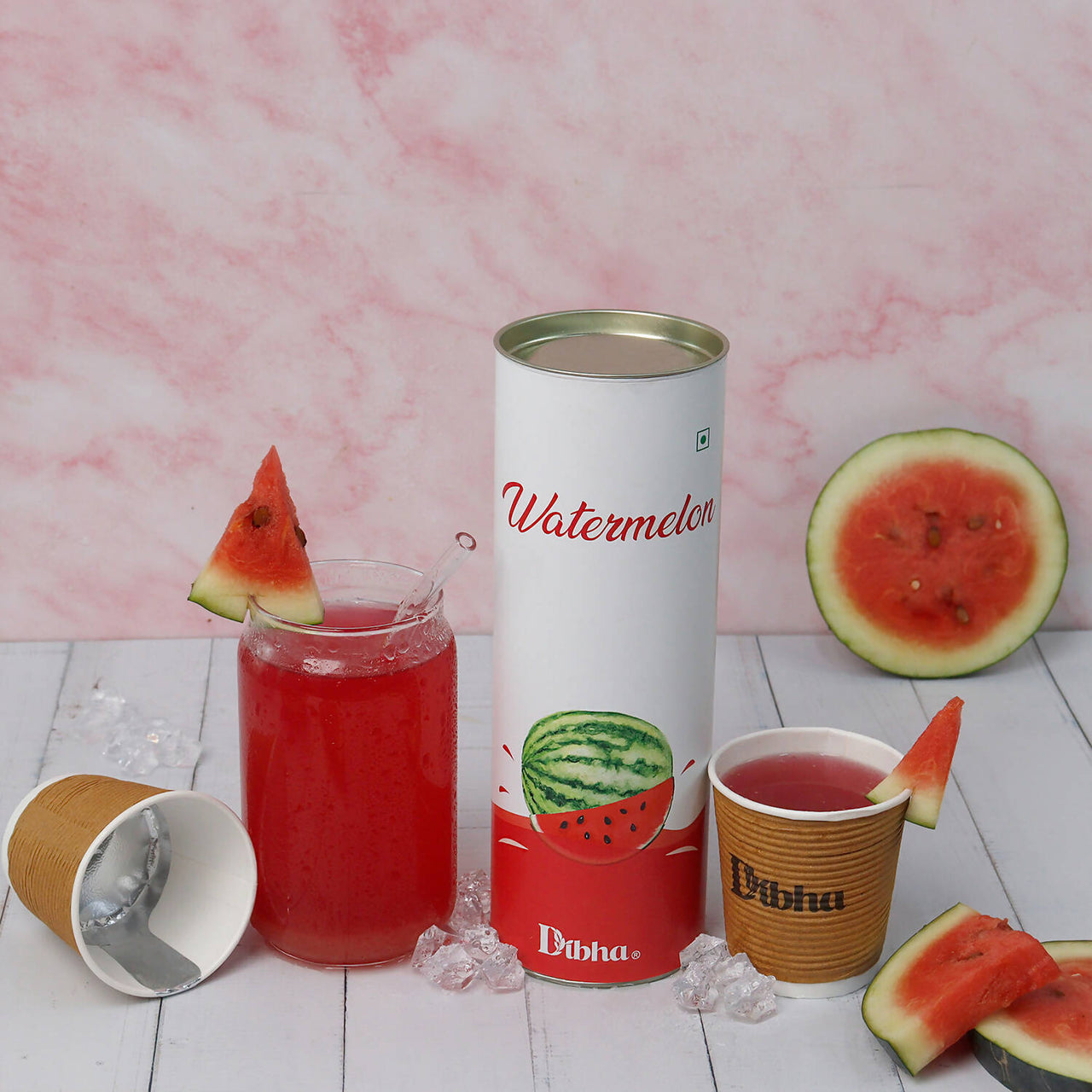Dibha - Honest Snacking Watermelon Instant Drink Premix - Distacart