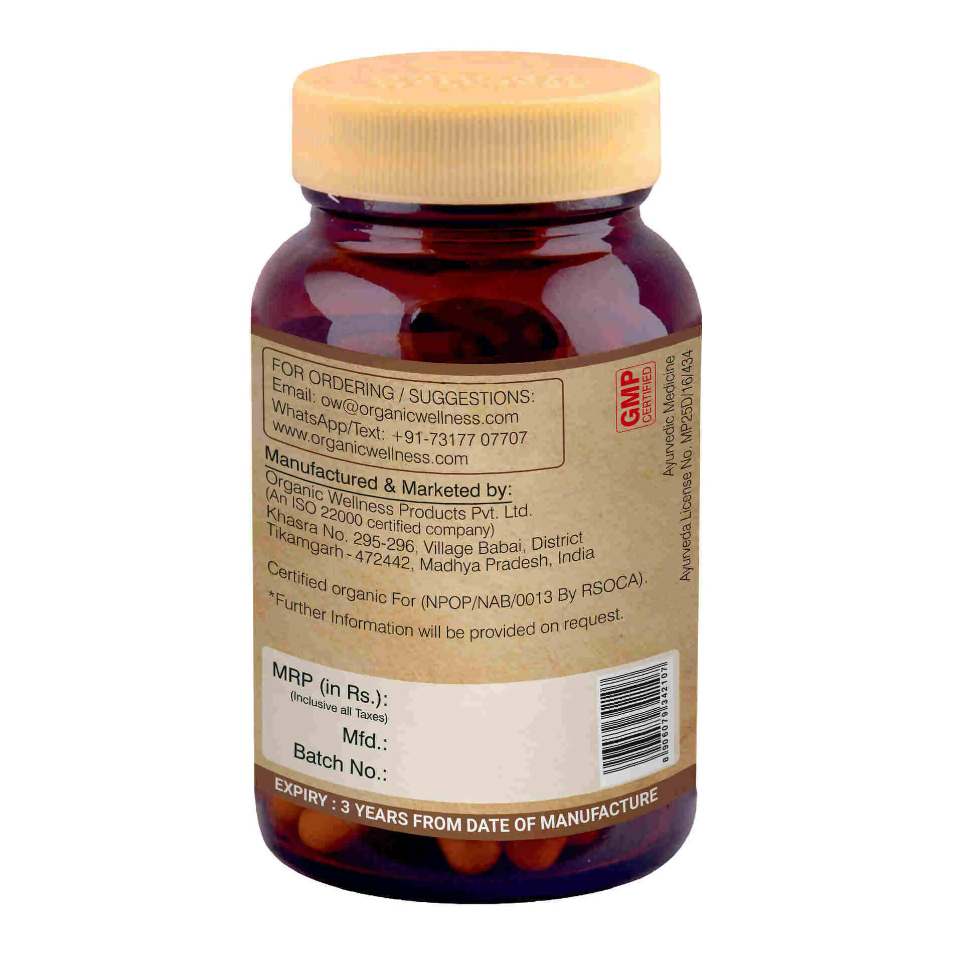 Organic Wellness Punarnava Capsules - Distacart