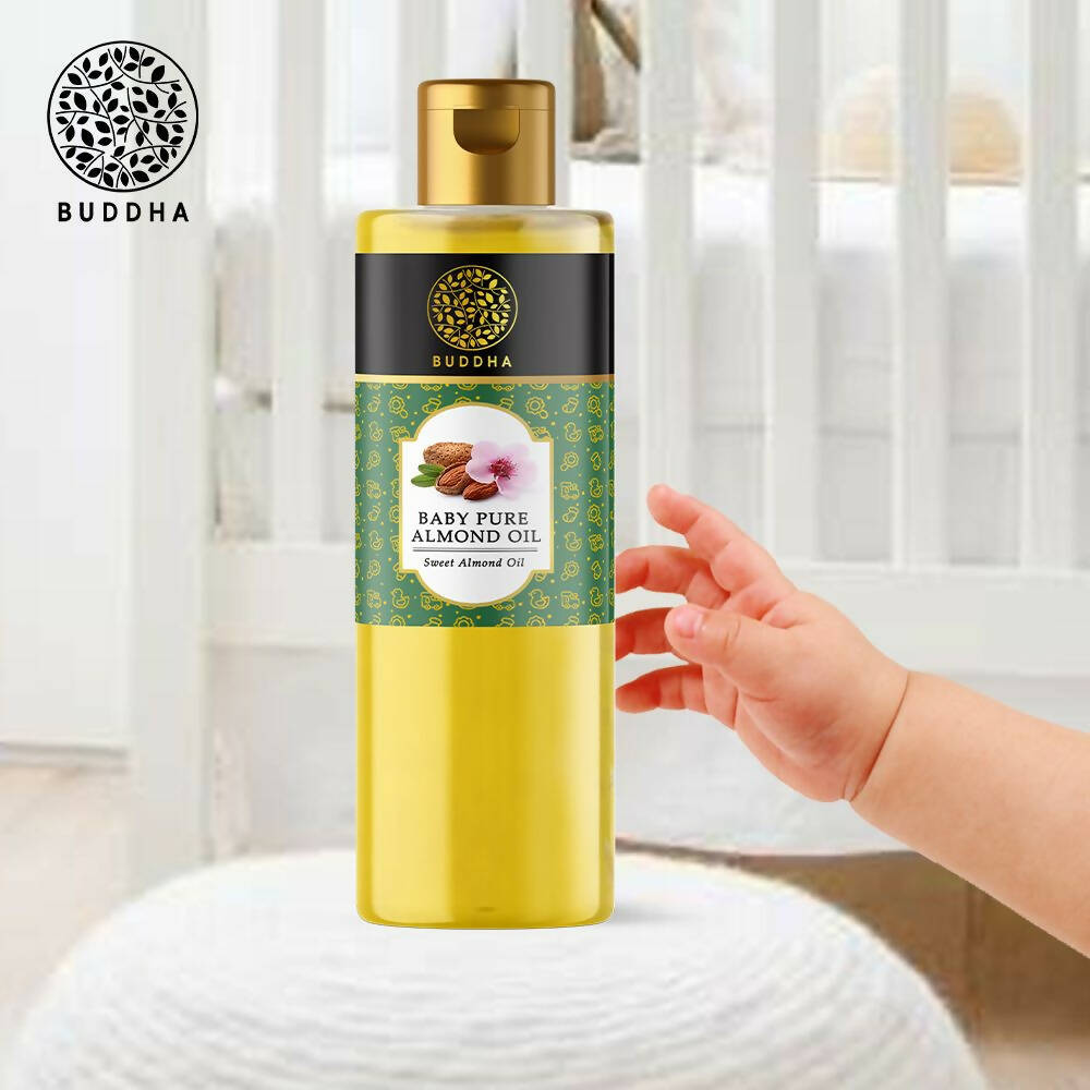 Buddha Natural Baby Almond Oil Extra Virgin Wood Pressed - Distacart
