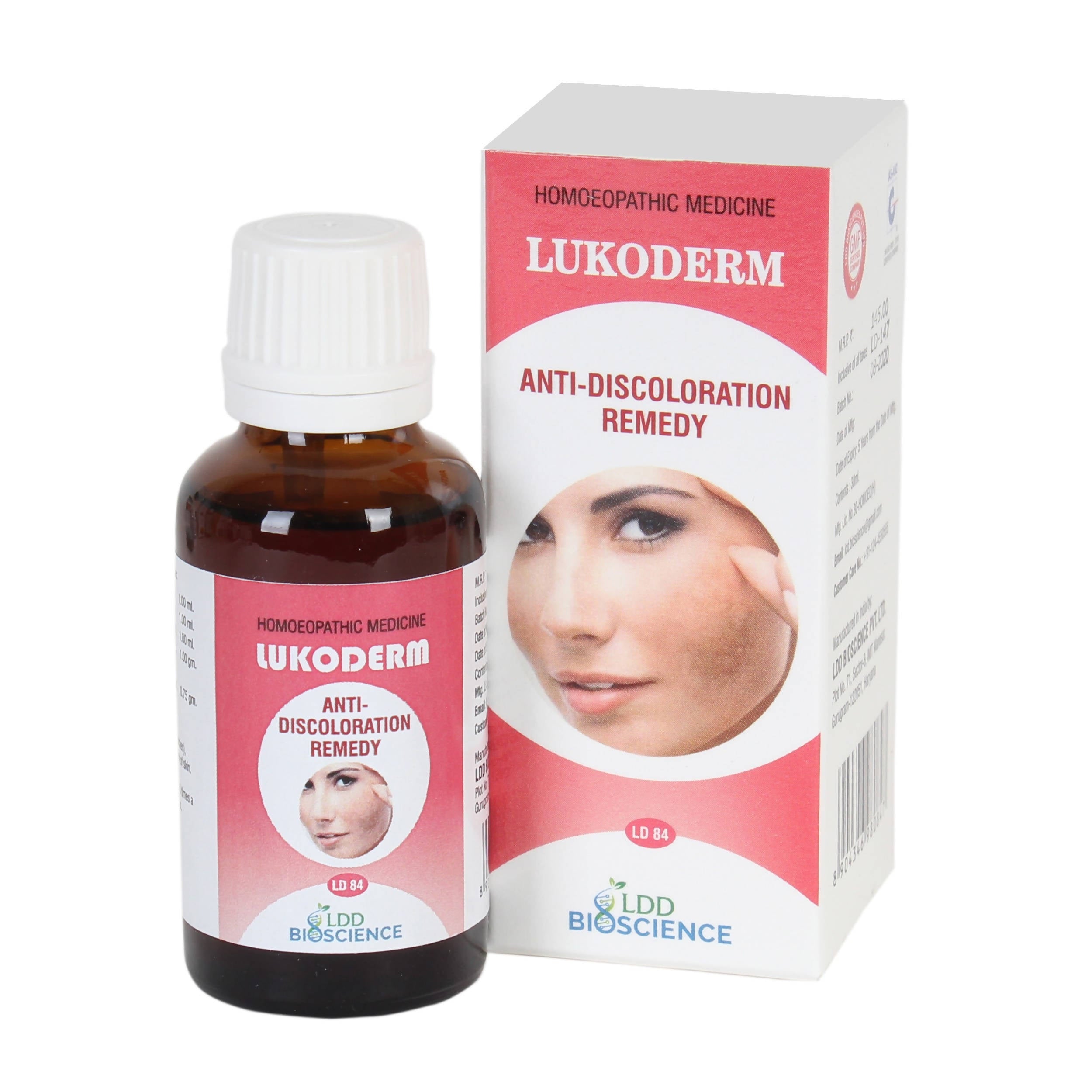 LDD Bioscience Homeopathy Lukoderm Drops