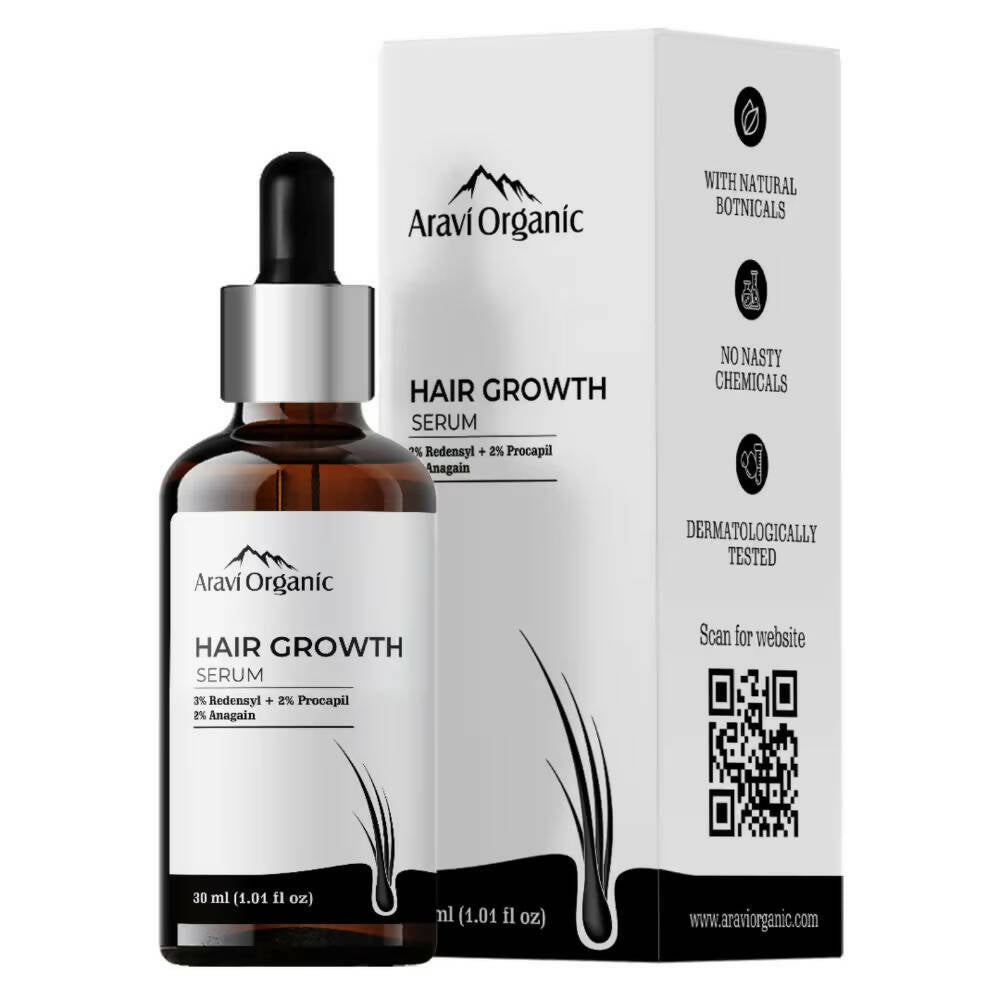 Aravi Organic Advanced Hair Growth Serum - Distacart