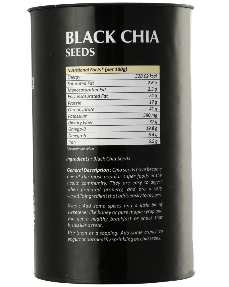 Naturesmith Black Chia Seeds - Distacart