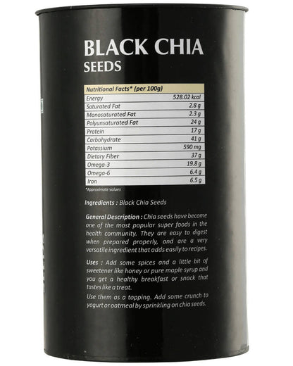 Naturesmith Black Chia Seeds - Distacart