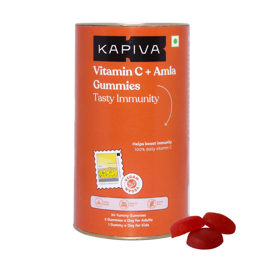Kapiva Ayurveda Vitamin C + Amla Gummies - Tasty Immunity