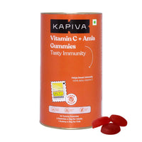 Thumbnail for Kapiva Ayurveda Vitamin C + Amla Gummies - Tasty Immunity