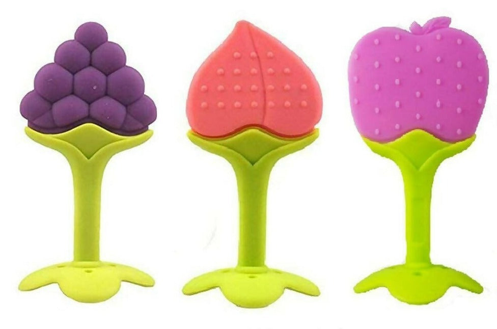 BabyGo Silicone BPA Free Natural Organic Nipple Teethers With Storage Box - Distacart