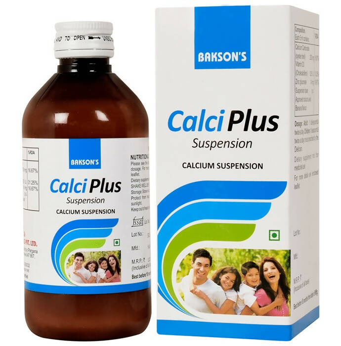 Bakson's Calci Plus Suspension - Distacart