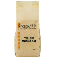 Thumbnail for Praakritik Organic Yellow Moong Dal - Distacart