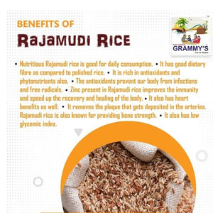 Grammy's Nutritious Rajmudi Rice Online