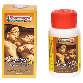 Sharmayu Ayurveda Kam Yog Gold Capsules