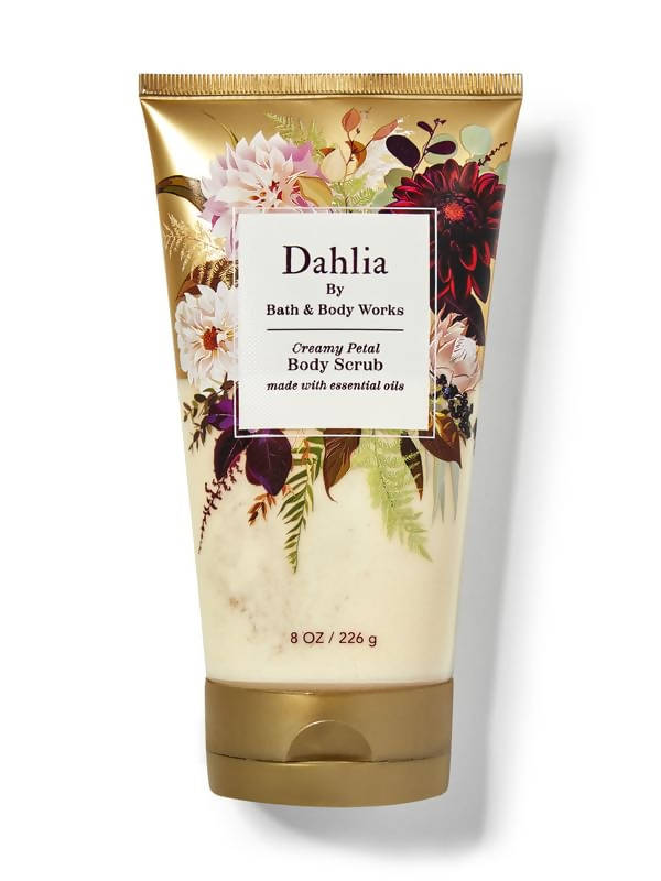 Bath & Body Works Dahlia Creamy Petal Body Scrub