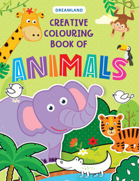 Thumbnail for Dreamland Creative Colouring Book - Animals - Distacart