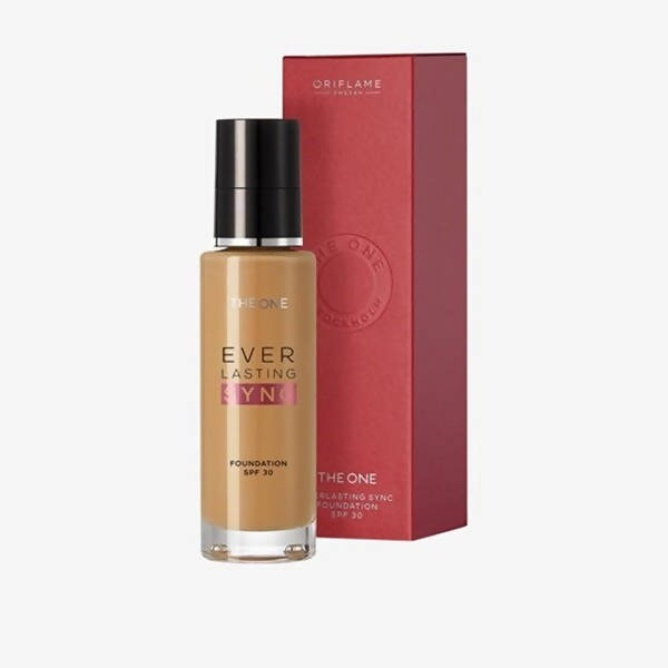 Oriflame The One Everlasting Sync Foundation - Golden Beige Warm - Distacart