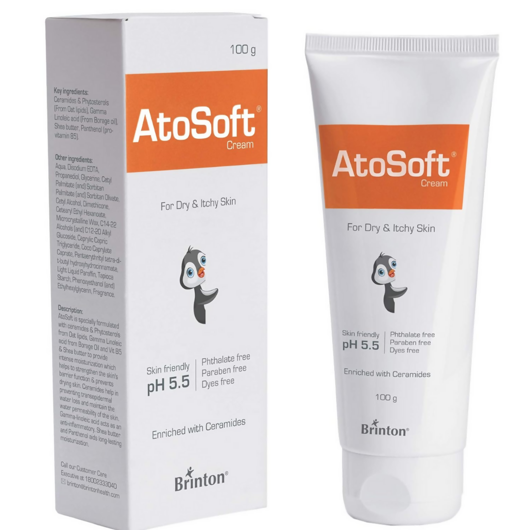 Brinton Atosoft Cream for Dry & Itchy Skin of Baby - Distacart