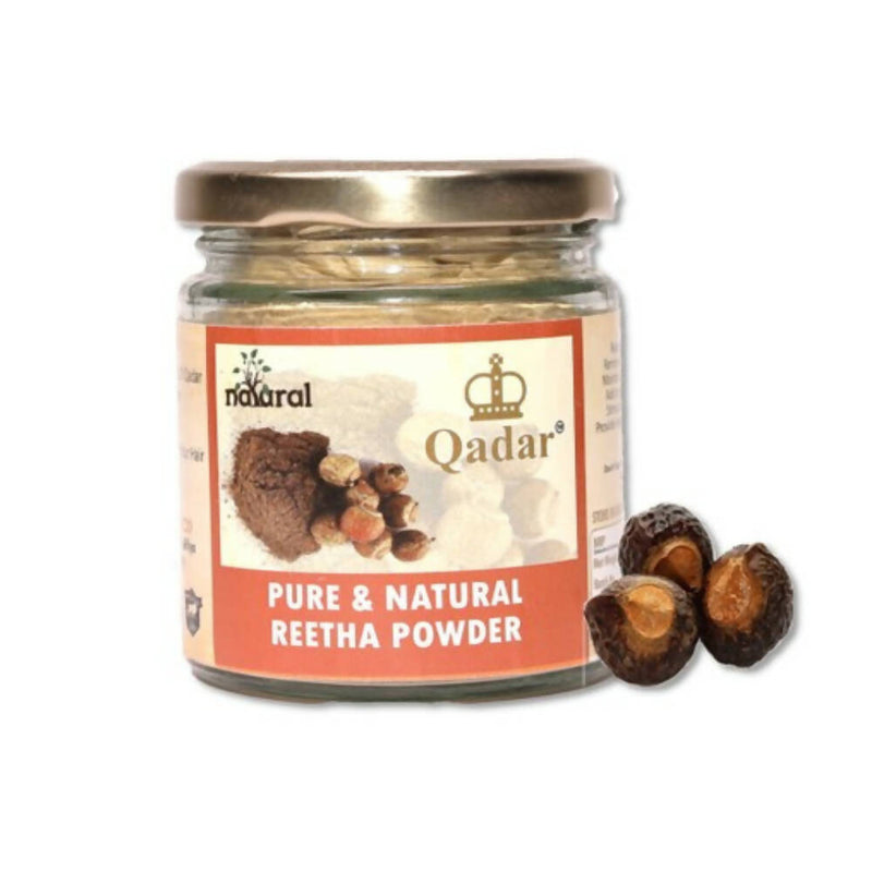 Qadar Pure &amp; Natural Reetha Powder - Distacart