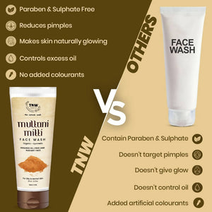 The Natural Wash Multani Mitti Face Wash