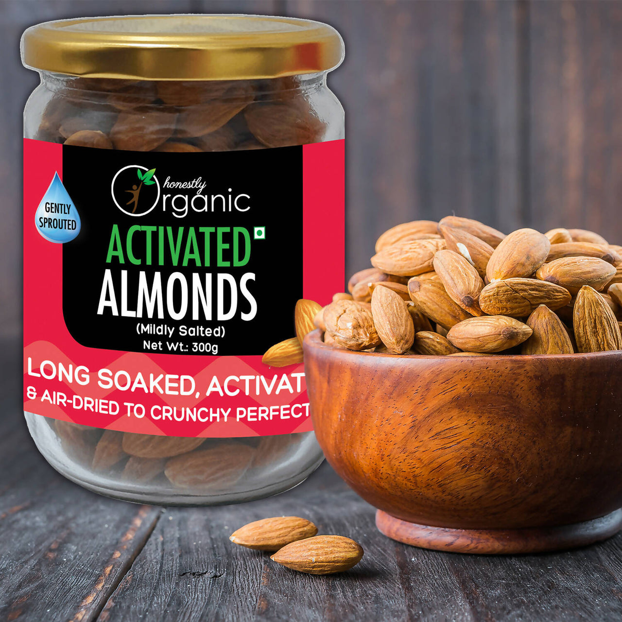 D-Alive Honestly Organic Activated Almonds - Distacart