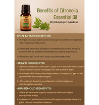 Thumbnail for Ancient Living Kattrina Taila (Citronella Oil) Essential Oil benefits