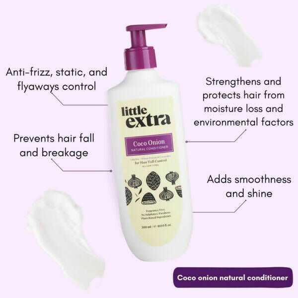 Little Extra Coco Onion Natural Conditioner for Hair Fall Control - Distacart