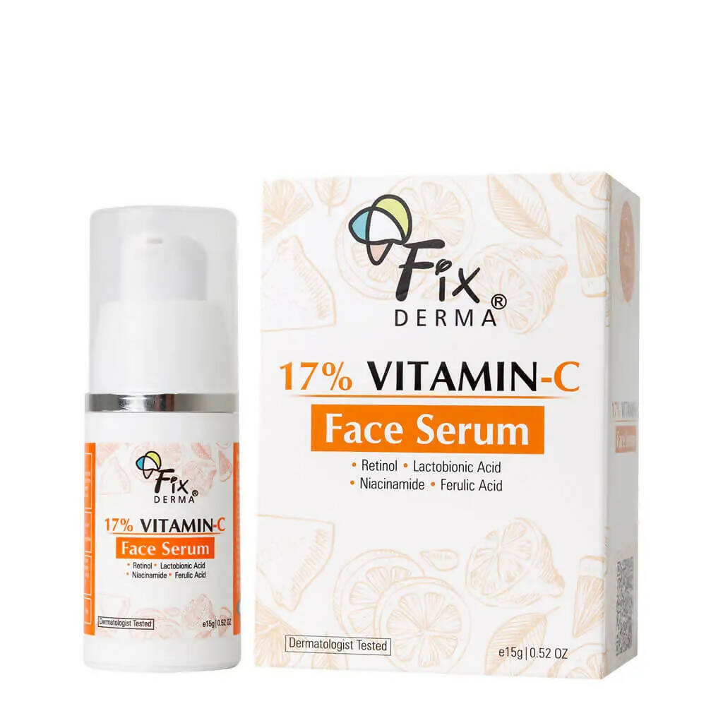 Fixderma 17% Vitamin C Face Serum - Distacart
