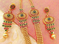 Thumbnail for Multicolor kemp layer Necklace set