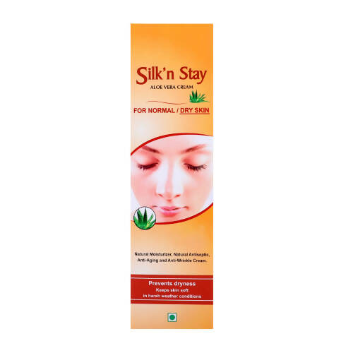 SBL Homeopathy Silk n Stay Aloe Vera Cream-Normal/ Dry Skin - Distacart